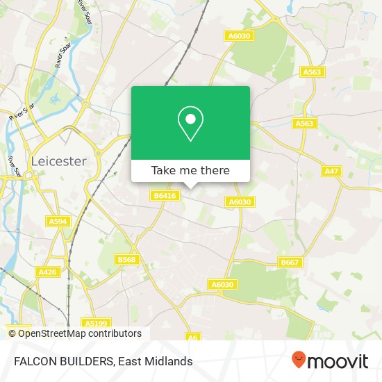 FALCON BUILDERS map