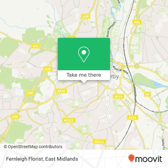 Fernleigh Florist map