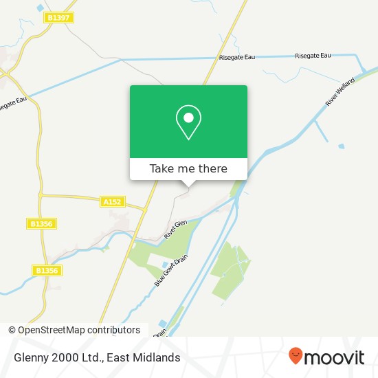 Glenny 2000 Ltd. map