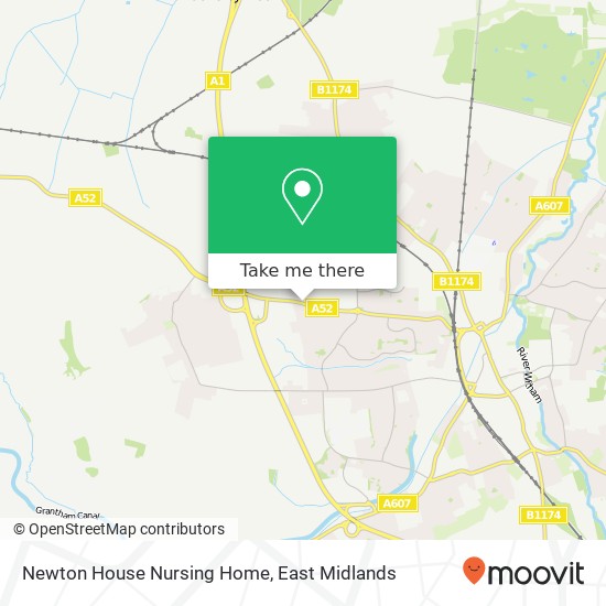 Newton House Nursing Home map