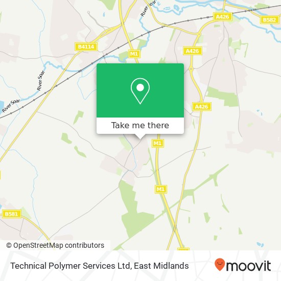 Technical Polymer Services Ltd map
