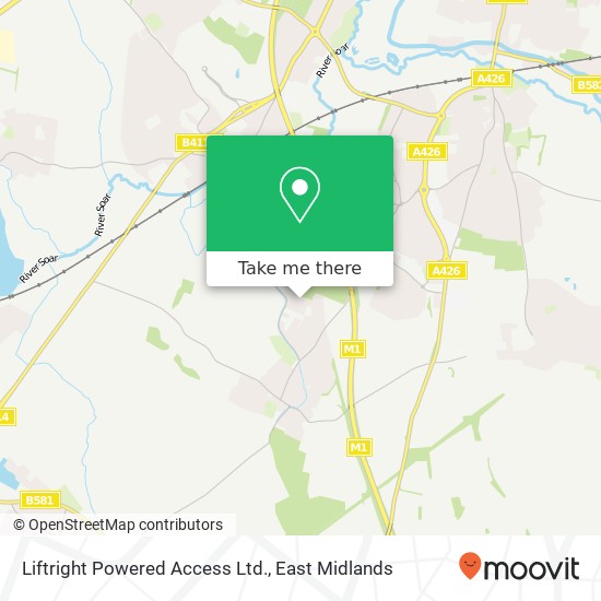 Liftright Powered Access Ltd. map