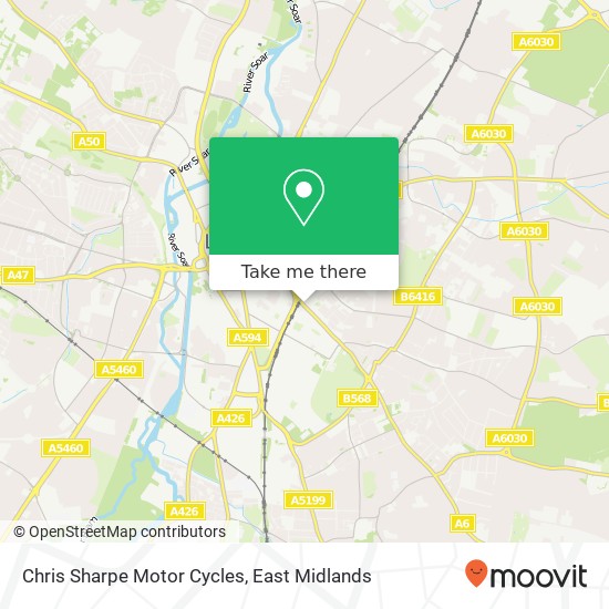 Chris Sharpe Motor Cycles map