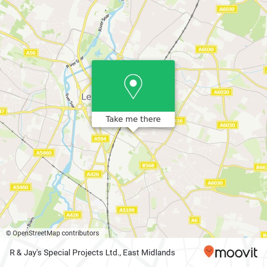 R & Jay's Special Projects Ltd. map