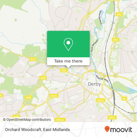 Orchard Woodcraft map