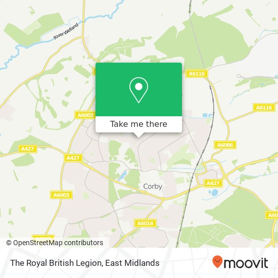 The Royal British Legion map