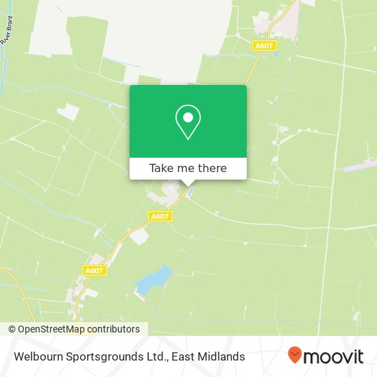 Welbourn Sportsgrounds Ltd. map