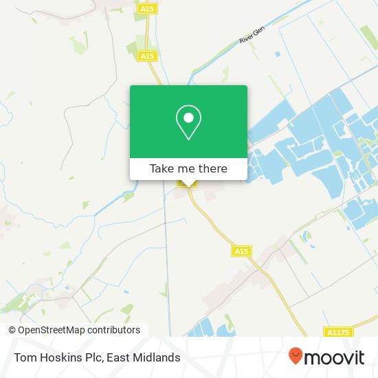 Tom Hoskins Plc map