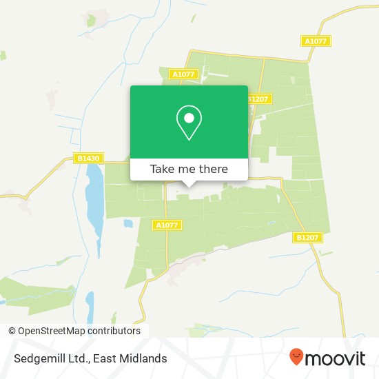 Sedgemill Ltd. map