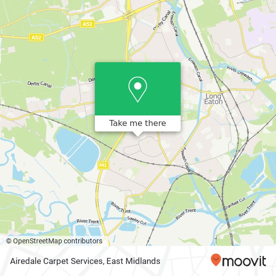 Airedale Carpet Services map