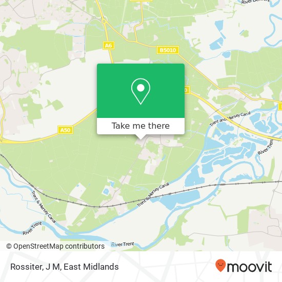 Rossiter, J M map