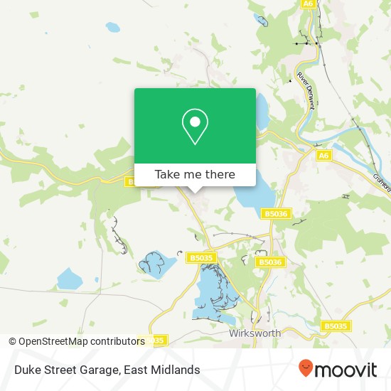 Duke Street Garage map