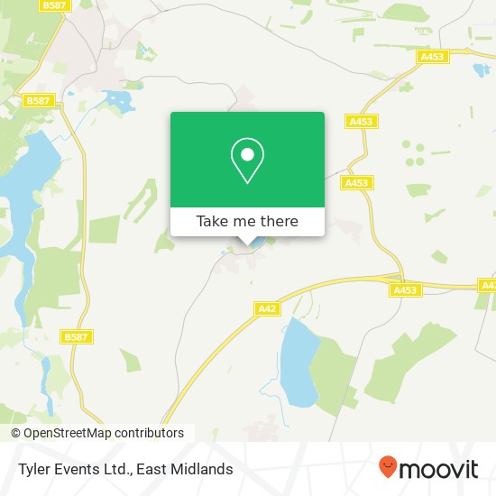 Tyler Events Ltd. map