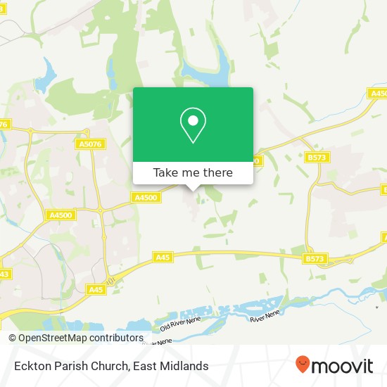 Eckton Parish Church map