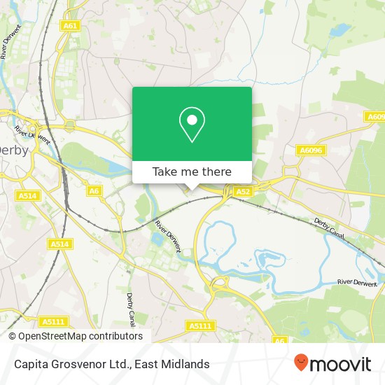 Capita Grosvenor Ltd. map
