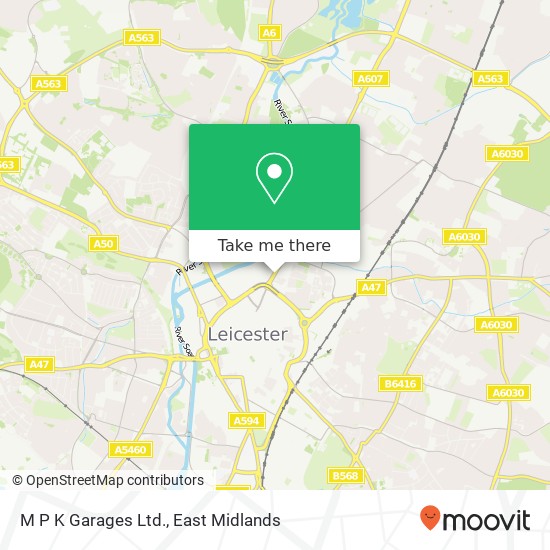 M P K Garages Ltd. map
