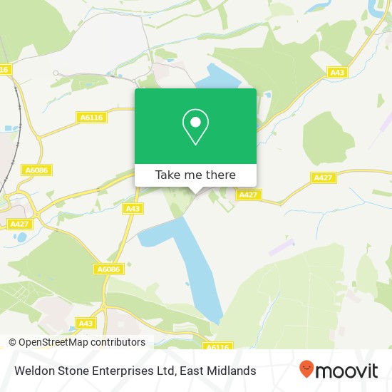 Weldon Stone Enterprises Ltd map