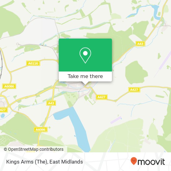 Kings Arms (The) map