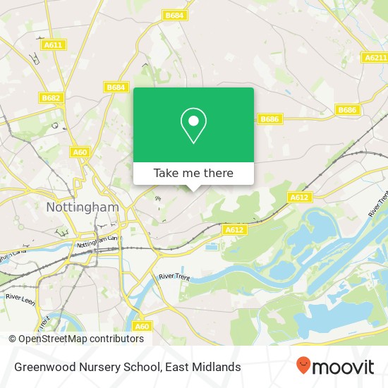 Greenwood Nursery School map