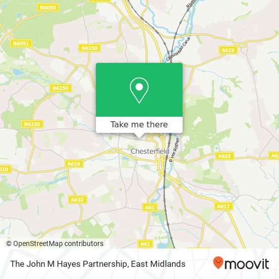 The John M Hayes Partnership map