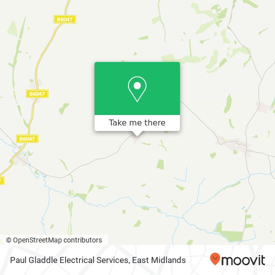 Paul Gladdle Electrical Services map
