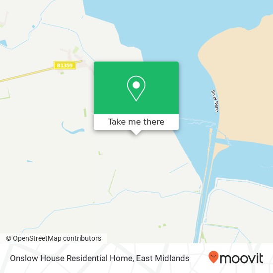 Onslow House Residential Home map