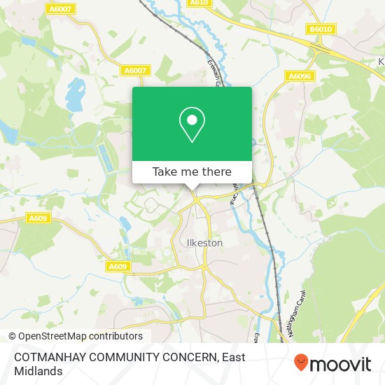 COTMANHAY COMMUNITY CONCERN map