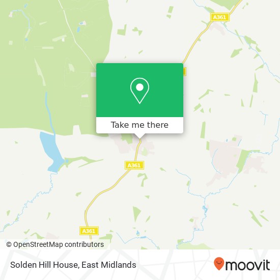 Solden Hill House map