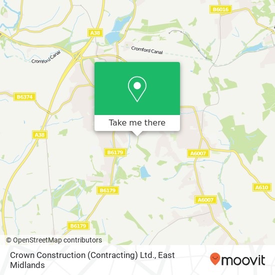 Crown Construction (Contracting) Ltd. map
