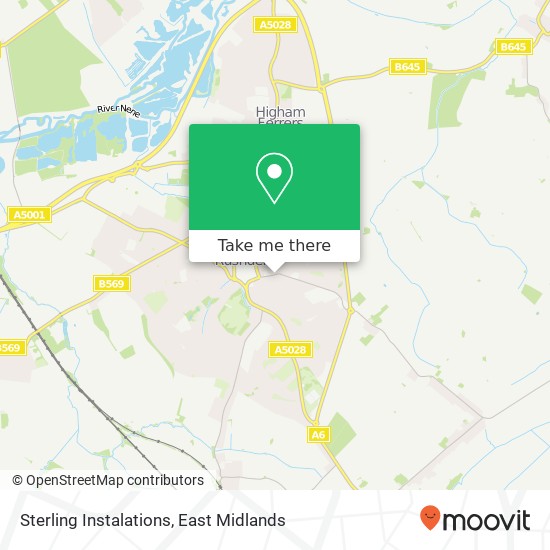 Sterling Instalations map