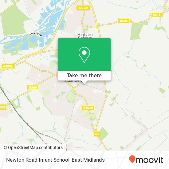 Newton Road Infant School map