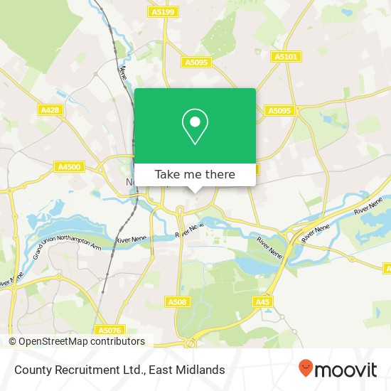 County Recruitment Ltd. map