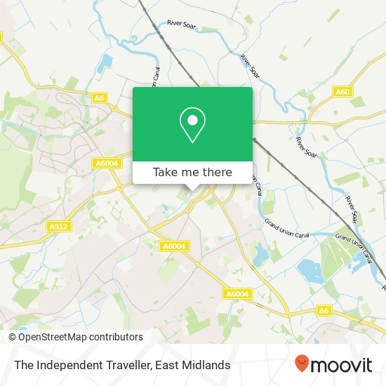 The Independent Traveller map