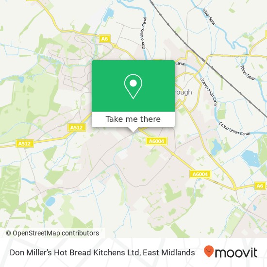 Don Miller's Hot Bread Kitchens Ltd map