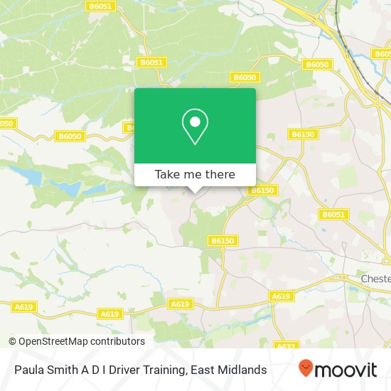Paula Smith A D I Driver Training map