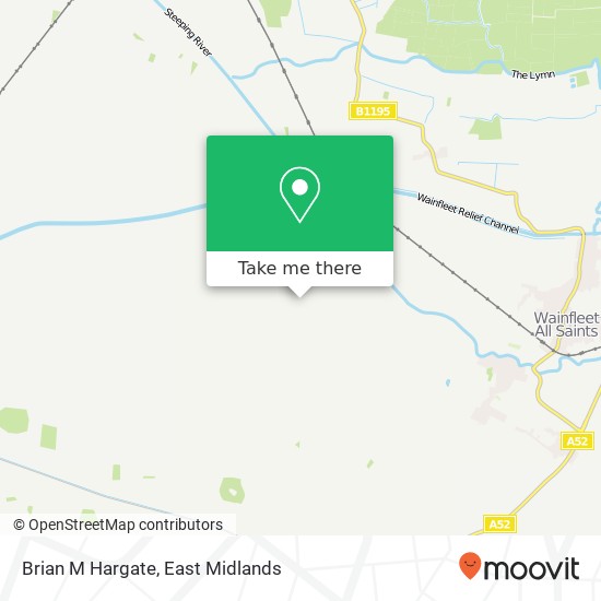 Brian M Hargate map