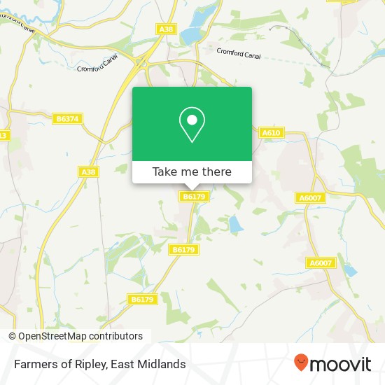 Farmers of Ripley map