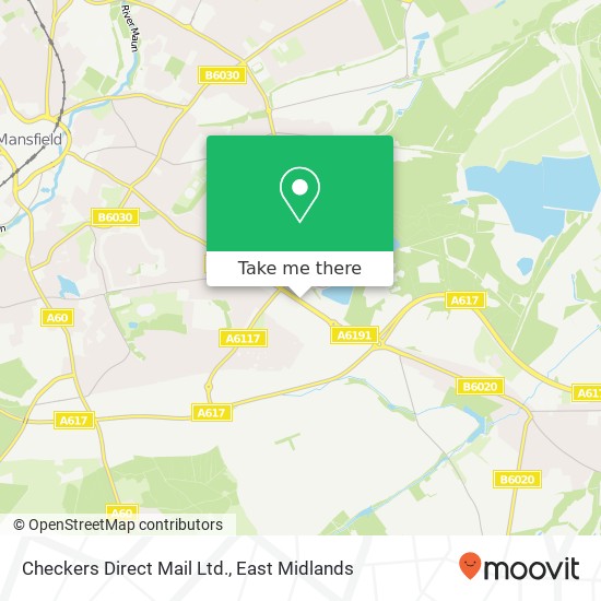 Checkers Direct Mail Ltd. map