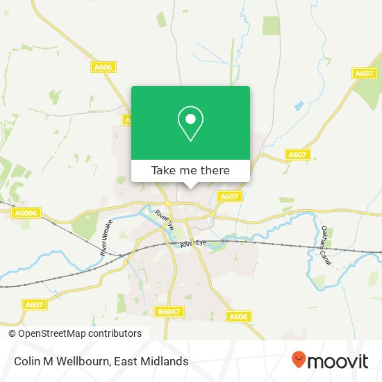 Colin M Wellbourn map