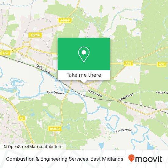 Combustion & Engineering Services map