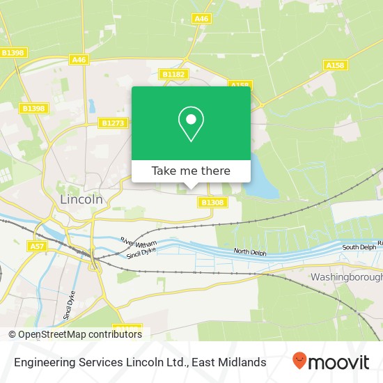 Engineering Services Lincoln Ltd. map