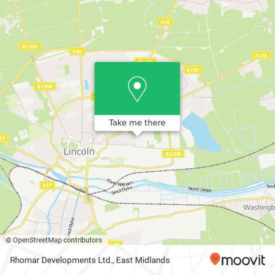 Rhomar Developments Ltd. map