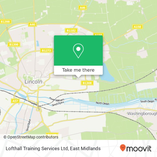 Lofthall Training Services Ltd map