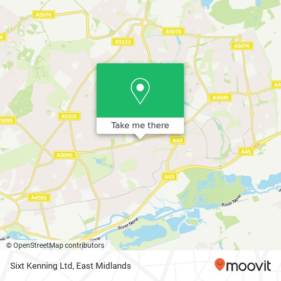 Sixt Kenning Ltd map