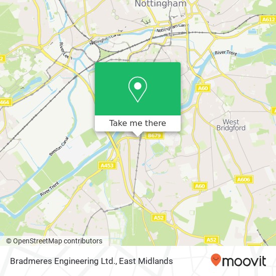 Bradmeres Engineering Ltd. map