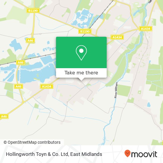 Hollingworth Toyn & Co. Ltd map