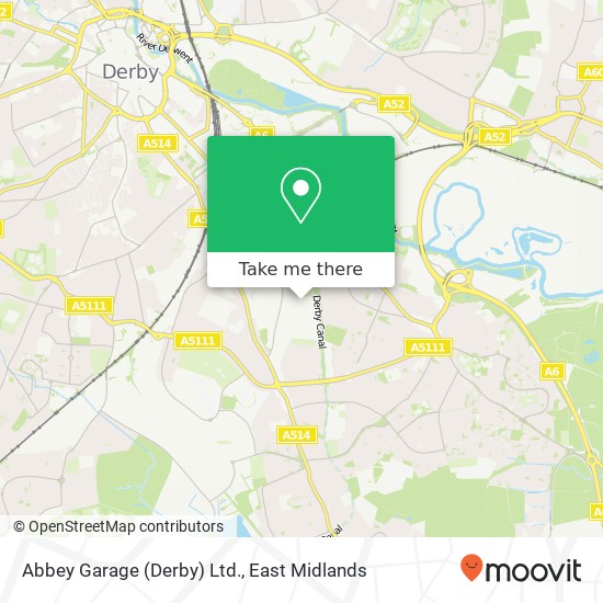 Abbey Garage (Derby) Ltd. map
