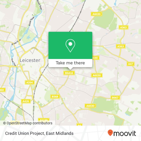 Credit Union Project map