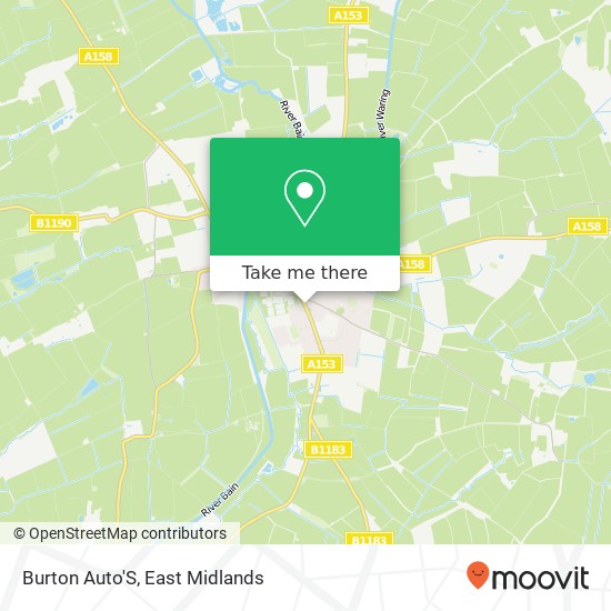 Burton Auto'S map