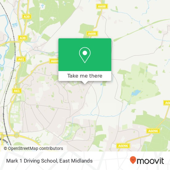 Mark 1 Driving School map